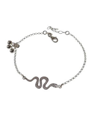 Pulsera con cierre de serpiente