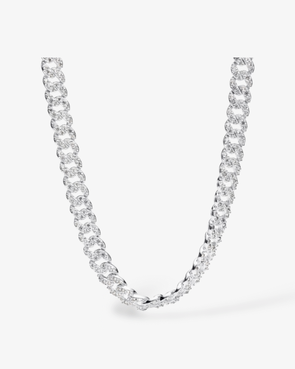 Pandora Collar Cubana en Pavé Brillante