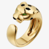 Cartier Anillo Panthère Dorado Feline