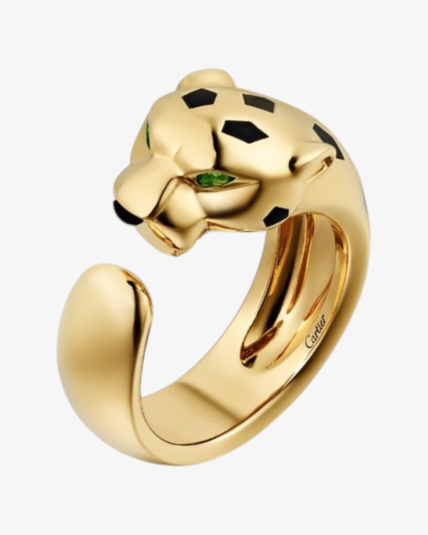 Cartier Anillo Panthère Dorado Feline