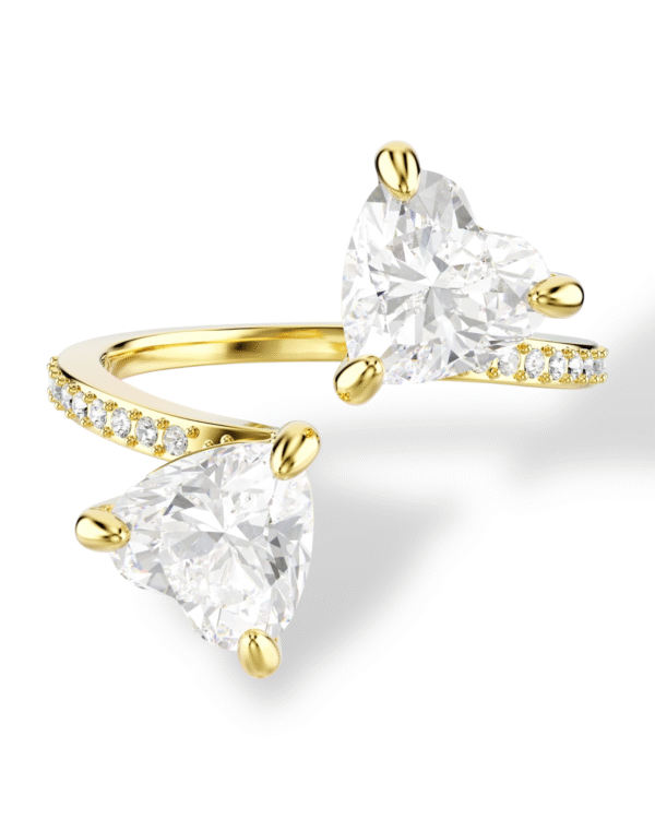 Swarovski Anillo Corazones Unidos Amor