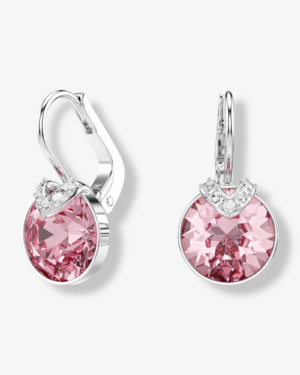 Photoroom_035_20251013_183121 Swarovski Pendientes Bella V Rosados Lujo