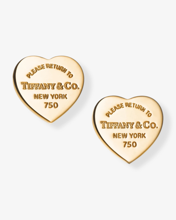 Photoroom_118_20251024_003429 Tiffany & Co. Pendientes Return to Tiffany Dorados Botón
