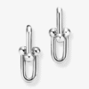 Tiffany & Co. Pendientes HardWear Plateado Mediano