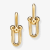 Tiffany & Co. Pendientes HardWear Mediano Dorado