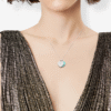 Photoroom_164_20251024_003429 Tiffany & Co. Collar Doble Corazón Plateado Turquesa