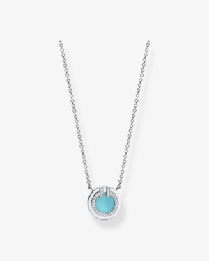 Photoroom_169_20251024_003429 Tiffany & Co. Collar T Círculo Plateado Turquesa