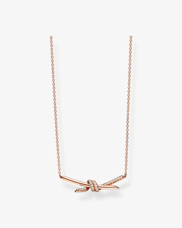 Photoroom_183_20251024_003429 Tiffany & Co. Collar Knot Nudo Rosa Elegante