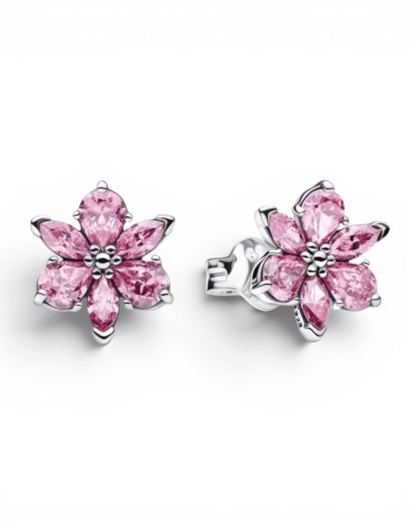 IMG_0299.png Pandora Aros Herbario Flor Rosa con circonitas