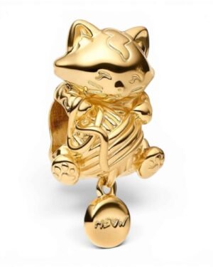 Pandora Charms Gatito Estambre dorado