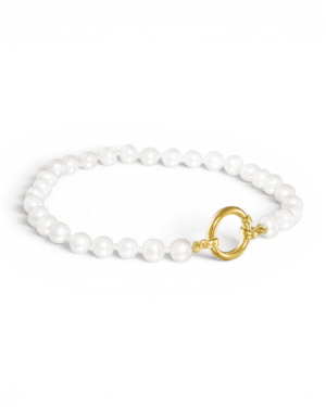IMG_2891.png Tous brazalete hold de perlas, hilo de perlas con cierre circular dorado