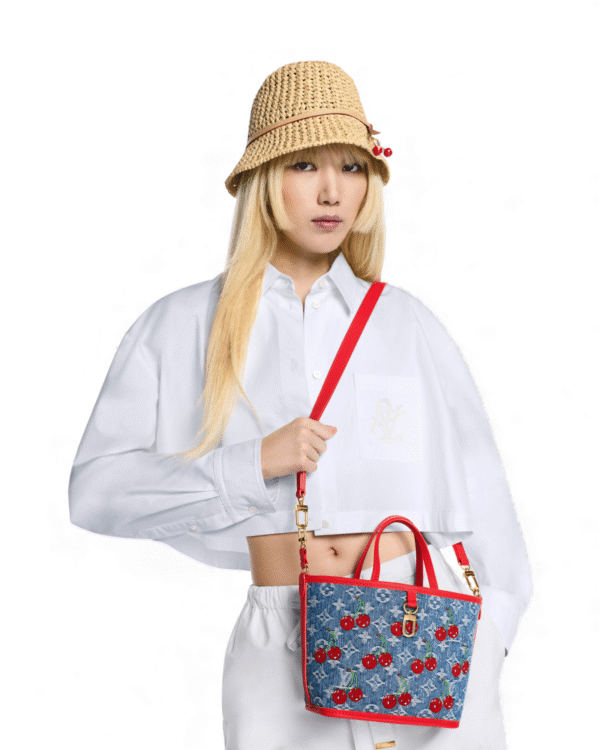 IMG_3622.png Louis Vuitton Bolso x TM Neverfull Inside Out BB Cereza y Denim