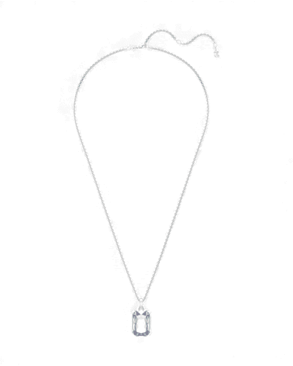 Collar Millenia Octagonal Plateado - Swarovski