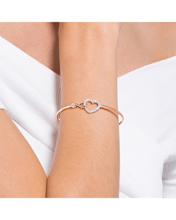 IMG_3712.png Brazalete Amor Infinito rosado - Swarovski