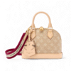Louis vuitton bolso alma bb con grace coddington meowgram, dije de gato y correa