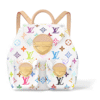 Louis vuitton mochila venice x tm, monograma multicolor con bolsillos frontales