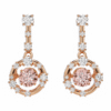 Aros Constella Dance Rosados  – Swarovski
