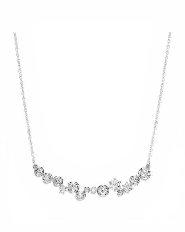 Collar Constella Plateado - Swarovski