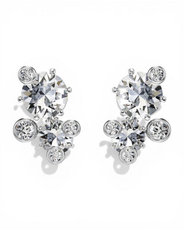 Aros Cortos Constella Destellos  – Swarovski