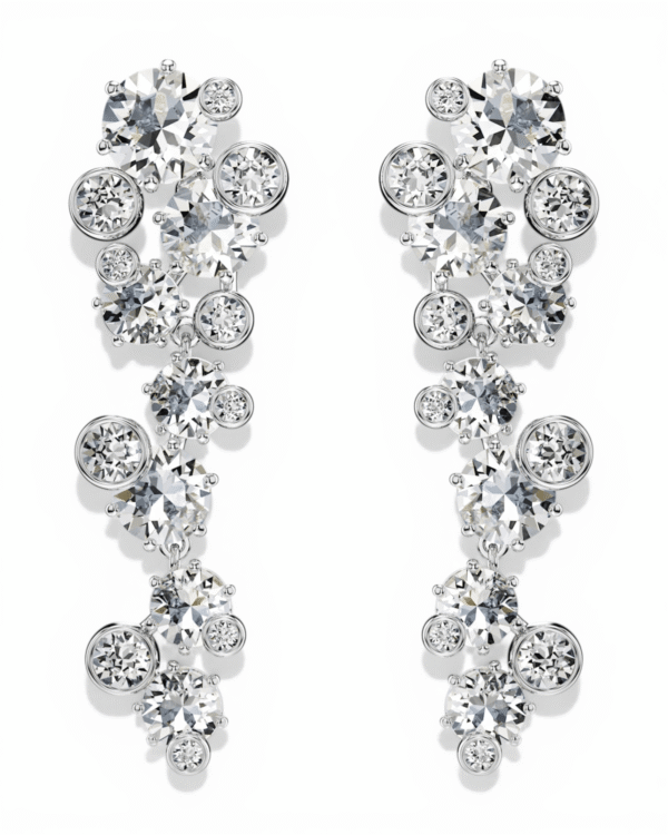 Aros Constella Destellos Largos  – Swarovski