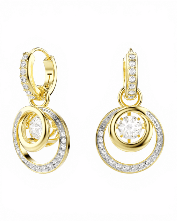 Aros Hyperbola Circular largo  – Swarovski