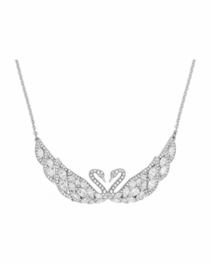 Collar Icónico Cisne Doble - Swarovski