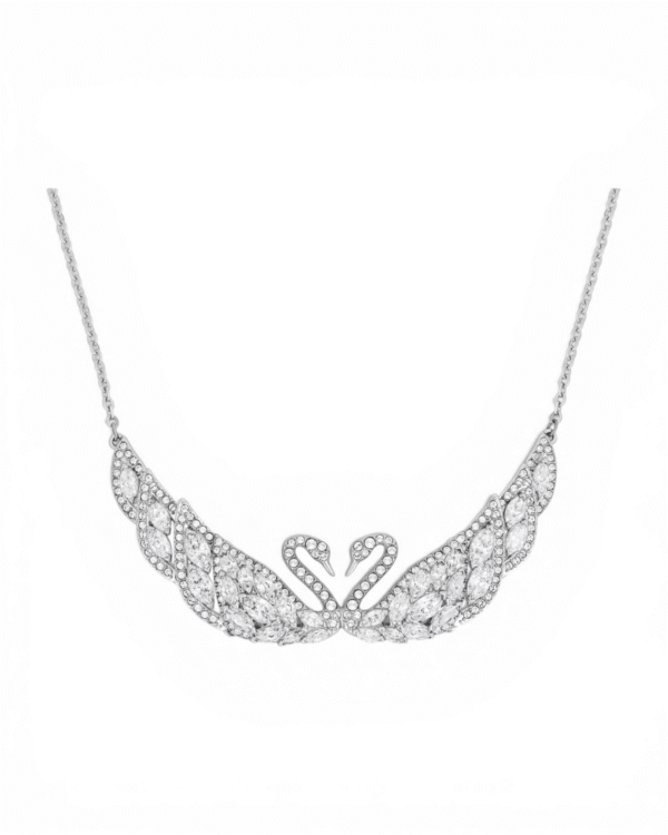 IMG_5634.png Collar Icónico Cisne Doble - Swarovski