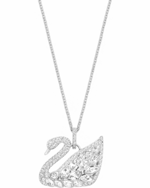 Collar Icónico Cisne Transparente - Swarovski