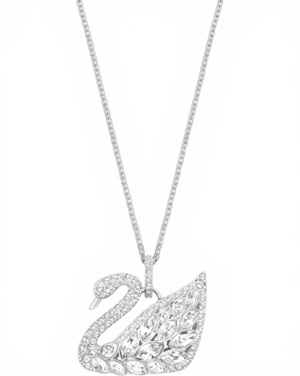Collar Icónico Cisne Transparente - Swarovski