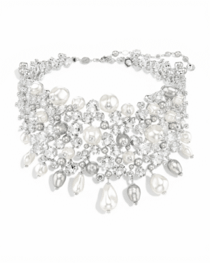 Collar Contella Chocker Perlas - Swarovski