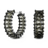 Aros Matrix Baguette Gris – Swarovski
