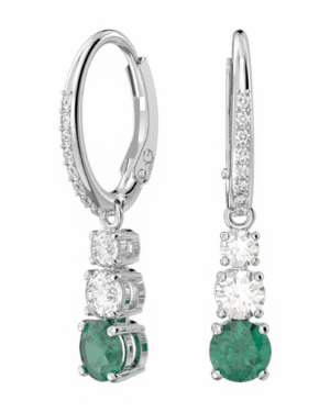 Aros  Stilla Attract Verde – Swarovski