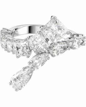 Anillo Matrix Elegante Plateado – Swarovski