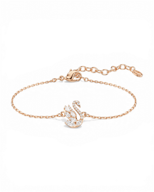 IMG_7015.png Brazalete Cisne Rosegold - Swarovski