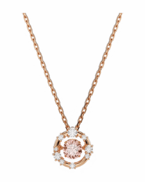 IMG_7020.png Collar Constella Circular Rosado - Swarovski