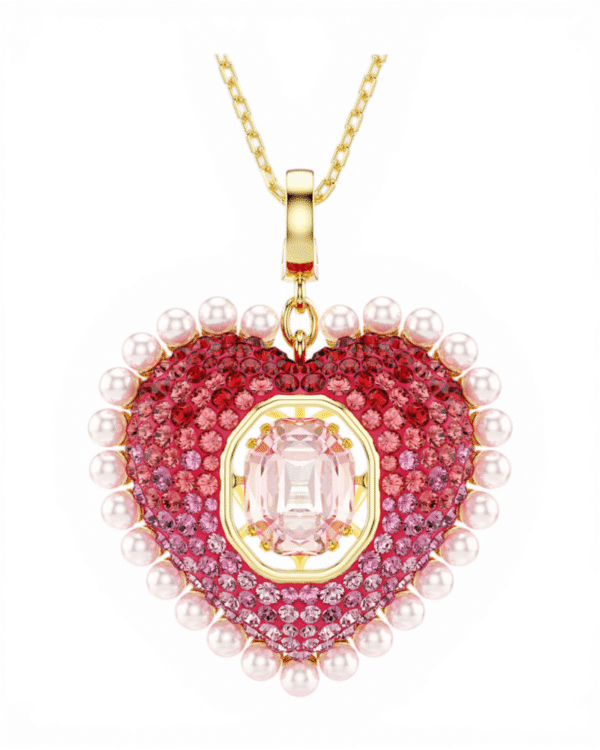 Collar Idyllia Corazón Rosado - Swarovski