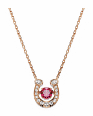 IMG_7041.png Collar Symbolical Herradura rosegod - Swarovski