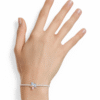 Nuevo Brazalete Flor y Lilas Ariana Grande- Swarovski