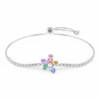 Nuevo Brazalete Flor y Lilas Ariana Grande- Swarovski