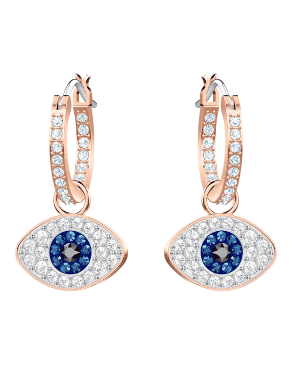 Aros Symbolic Evil Eye Blue - Swarovski