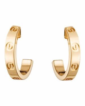 PhotoRoom_156_20230718_131209.jpg Cartier aros love dorados, argolla con motivo de tornillos grabados