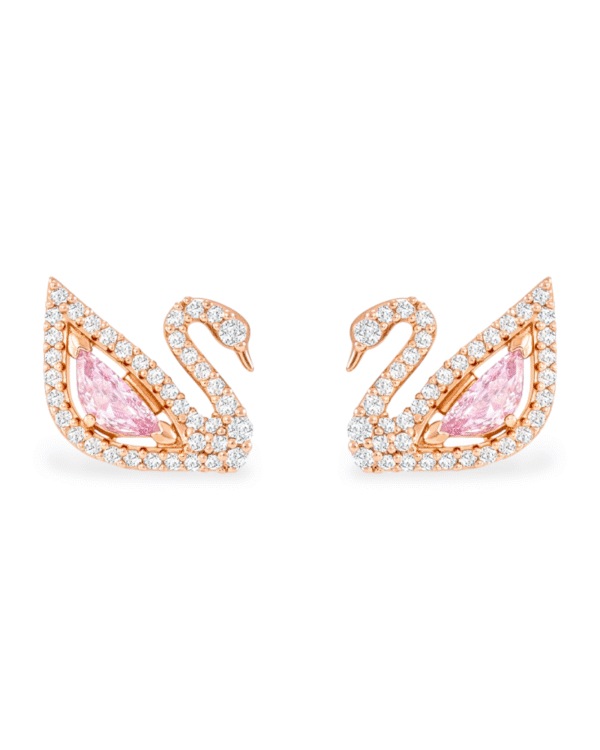 Photoroom_000_20250829_134417.png Aros Dazzling Swan rosado - Swarovski
