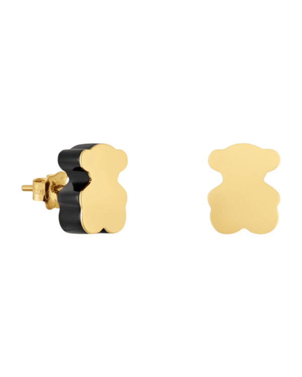 Tous aros 1950 despacho inmediato, osito bicolor dorado y negro