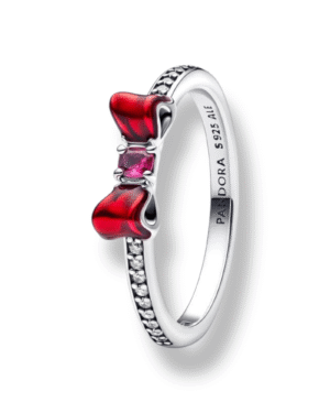 Photoroom_037_20250224_050048.png Pandora Anillo Princesa Blanca Nieves con lazo rojo
