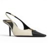 IMG_0746-Photoroom.jpg Saint Laurent Zapatos Tacón Babylone Blanco y Negro - Santos Vicios