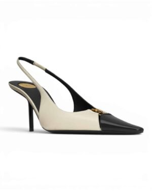 IMG_0746-Photoroom.jpg Saint Laurent Zapatos Tacón Babylone Blanco y Negro - Santos Vicios