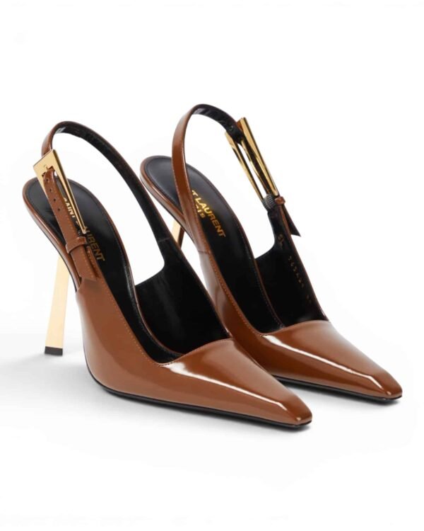 IMG_0747-Photoroom.jpg Foto del producto Saint Laurent Zapatos Tacón Lee Marrón