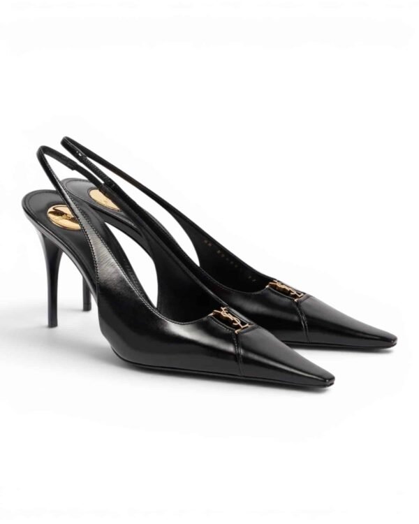 Foto del producto Saint Laurent Zapatos Tacón Babylone Negro Slingback