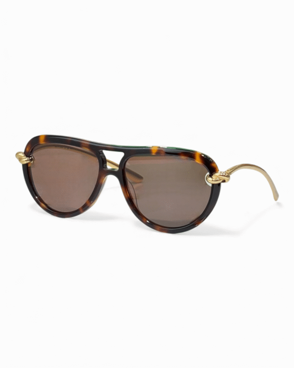 IMG_3161.png Bottega Veneta Lentes de sol Aviador de Nudos BV1418S - vista 4