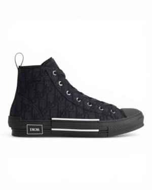 IMG_3880.jpg Dior Zapatillas Caña Alta B23 League Oblique Negro | envío gratis a todo Chile